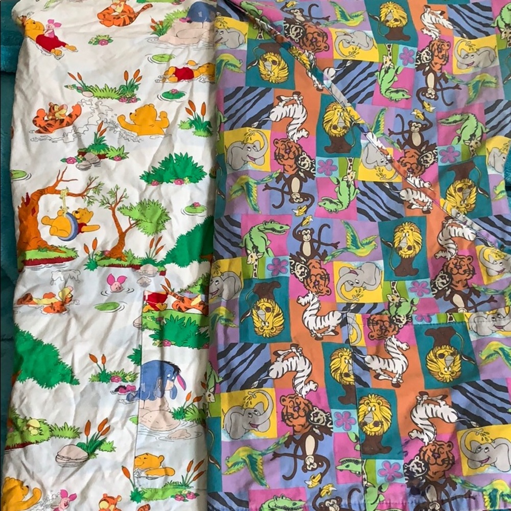 Scrub tops 1x